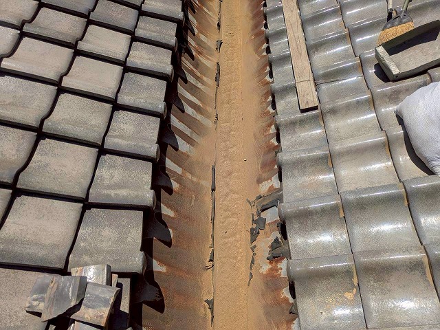 加古川市　谷板金施工の完了